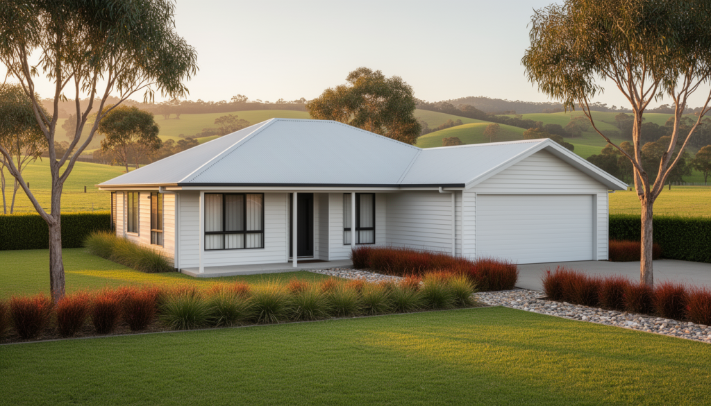 Hampton 3 bedrooom family kit home by BRIbuild