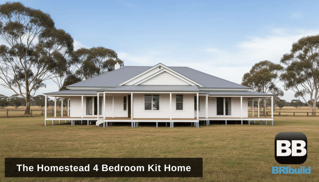 The Homestead 4 bedroom kit home