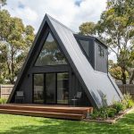 Aframe kithome with loft by BRIbuild