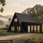 Maryanne Aframe Kit home with side extension living area