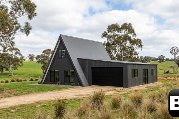 Aframe Kit Home with side extension
