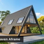 Delux Haven A-Frame kit home floor plan