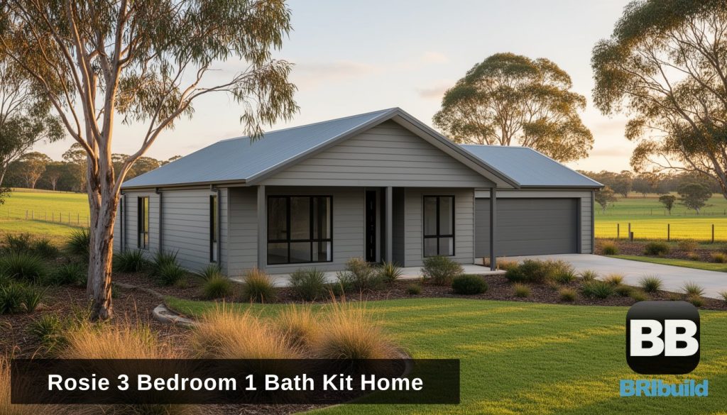 Rosie 3 bedroom 1 bath kit home
