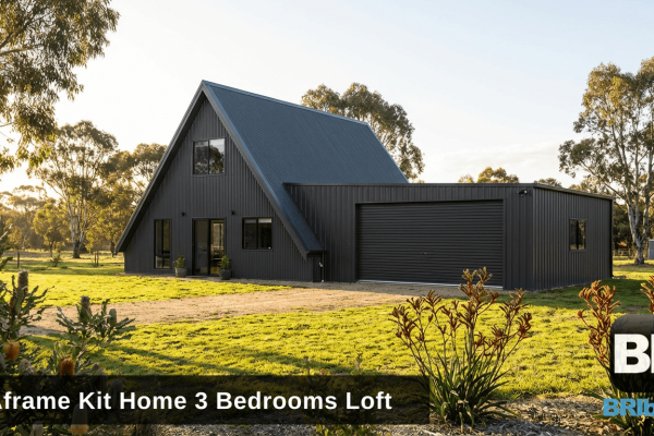 A-Frame Kit Home 3 Bedroom with Loft
