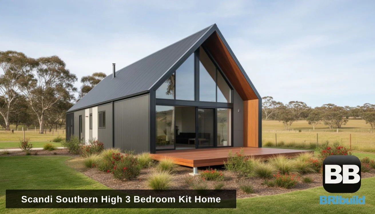 Scandi Southern High 3 Bedroom Kit Home