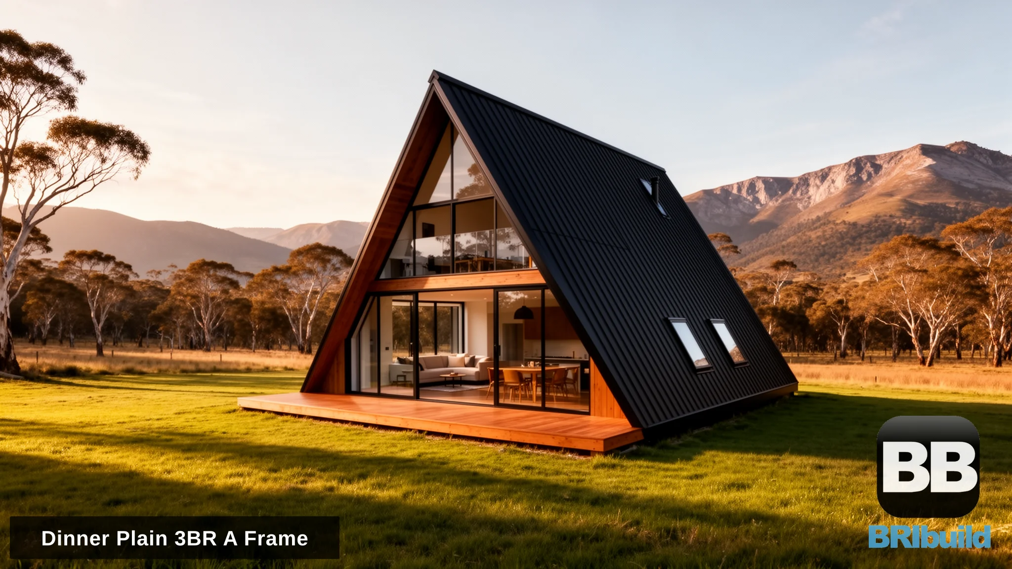 The Dinner Plain 3 Bedroom A-Frame Kit Home
